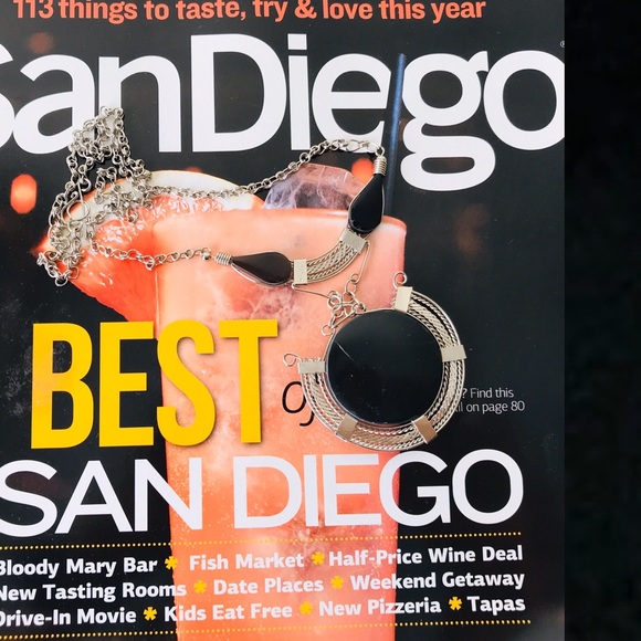 Beautiful PERUVIAN Chandelier NECKLACE - Picture 4 of 5